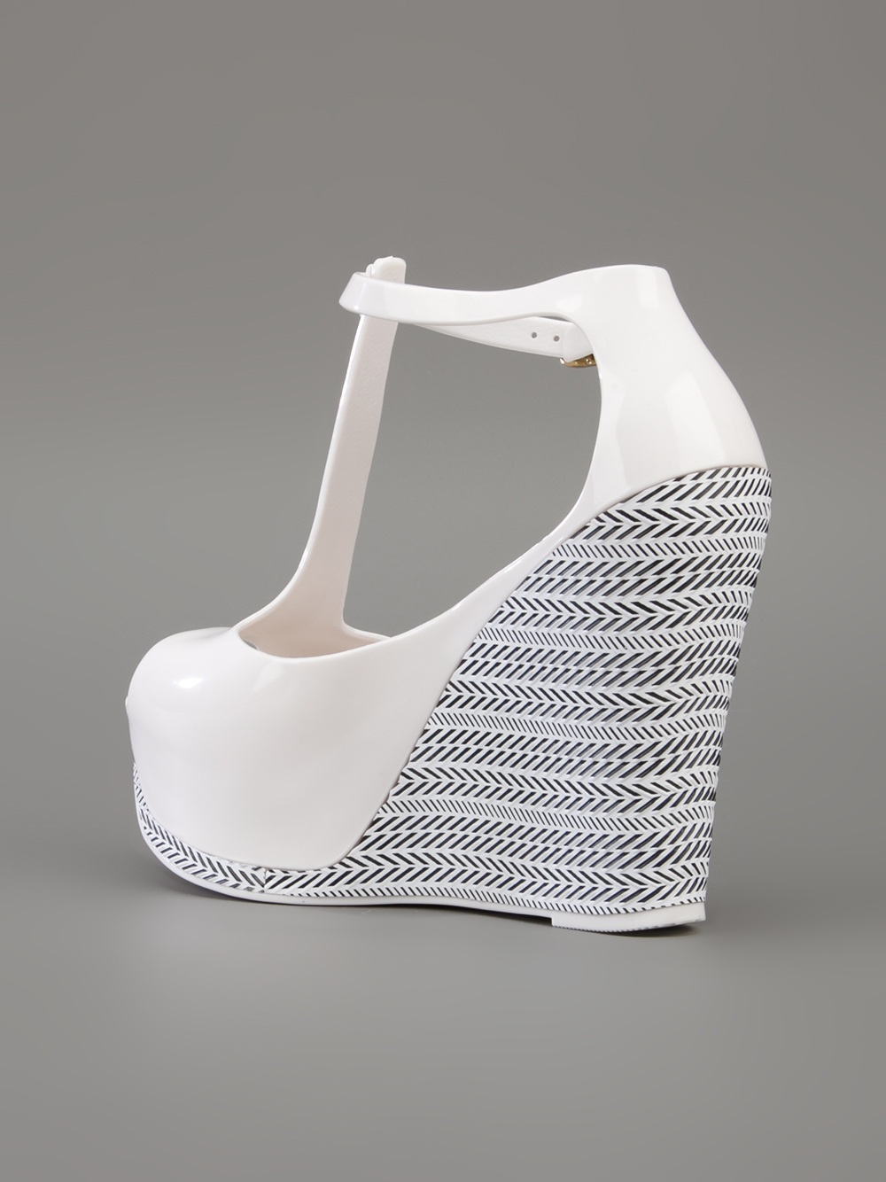 white melissa sandals