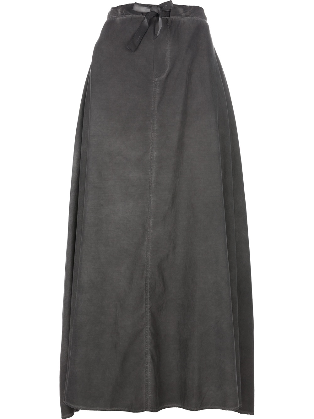 Mm6 by maison martin margiela A Line Maxi Skirt in Gray | Lyst