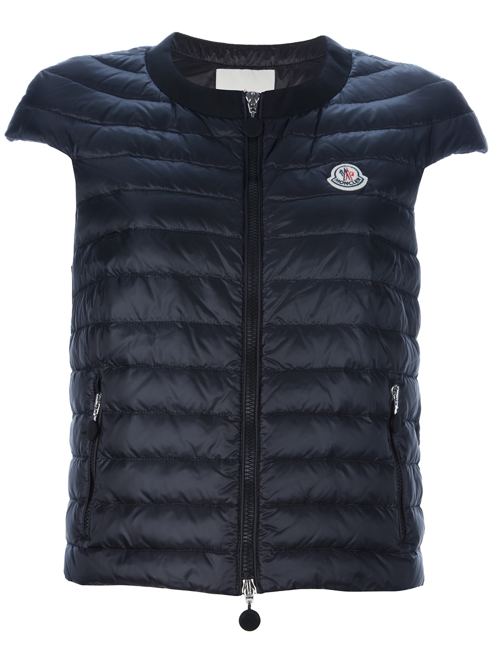 cap sleeve puffer vest