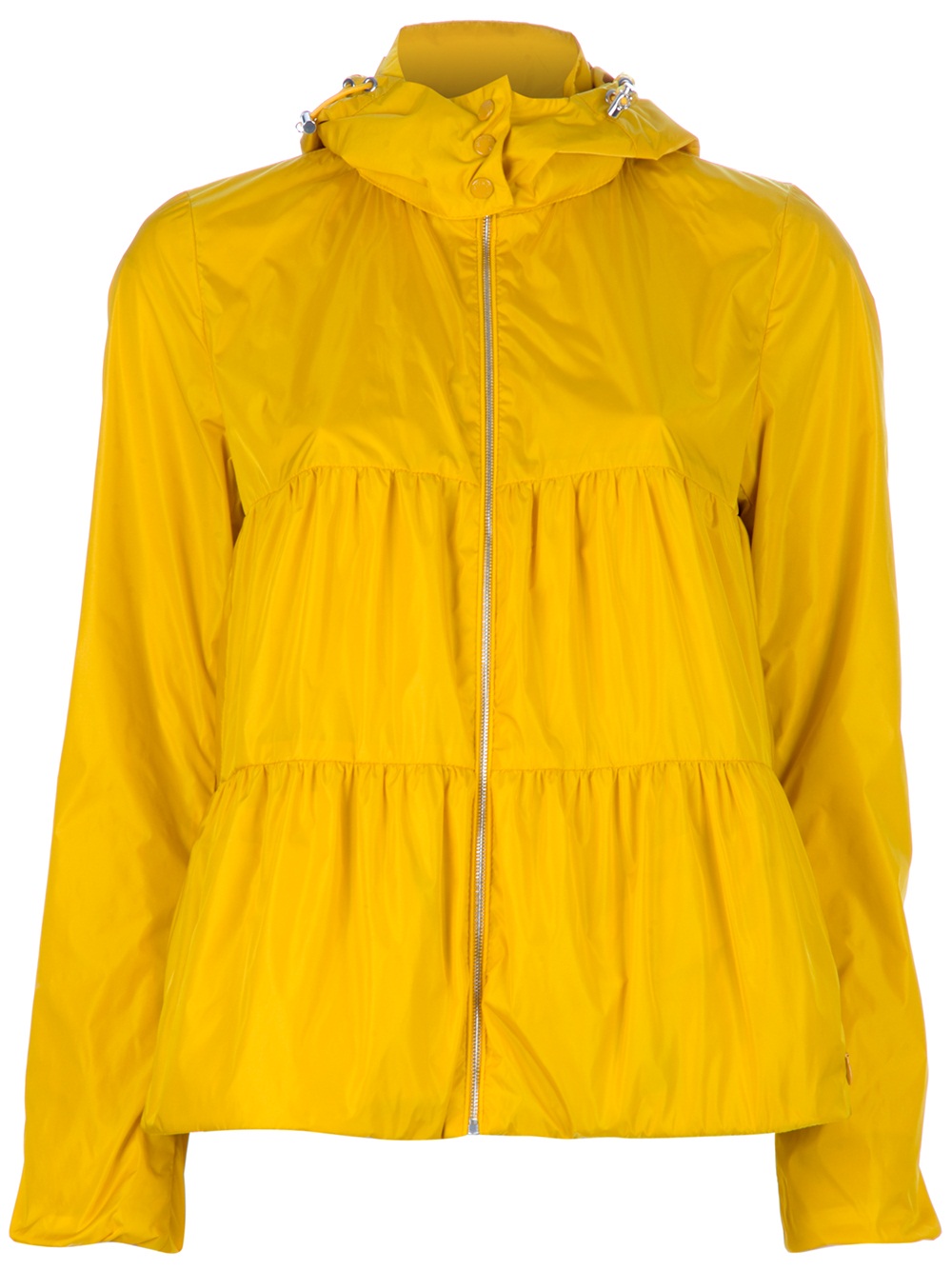 Moncler Short Jacket in Yellow | Lyst