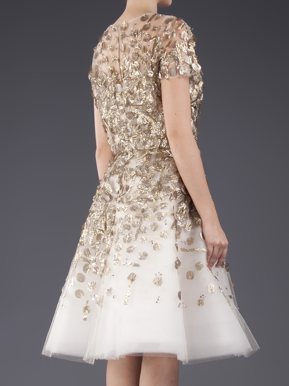 embellished cocktail dress