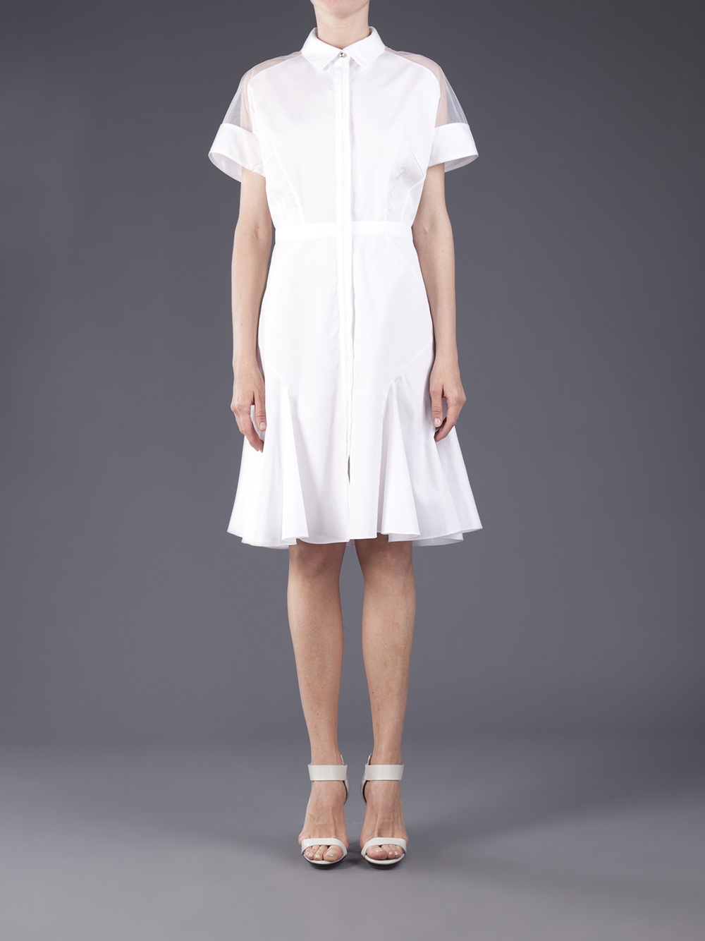 prabal gurung white dress