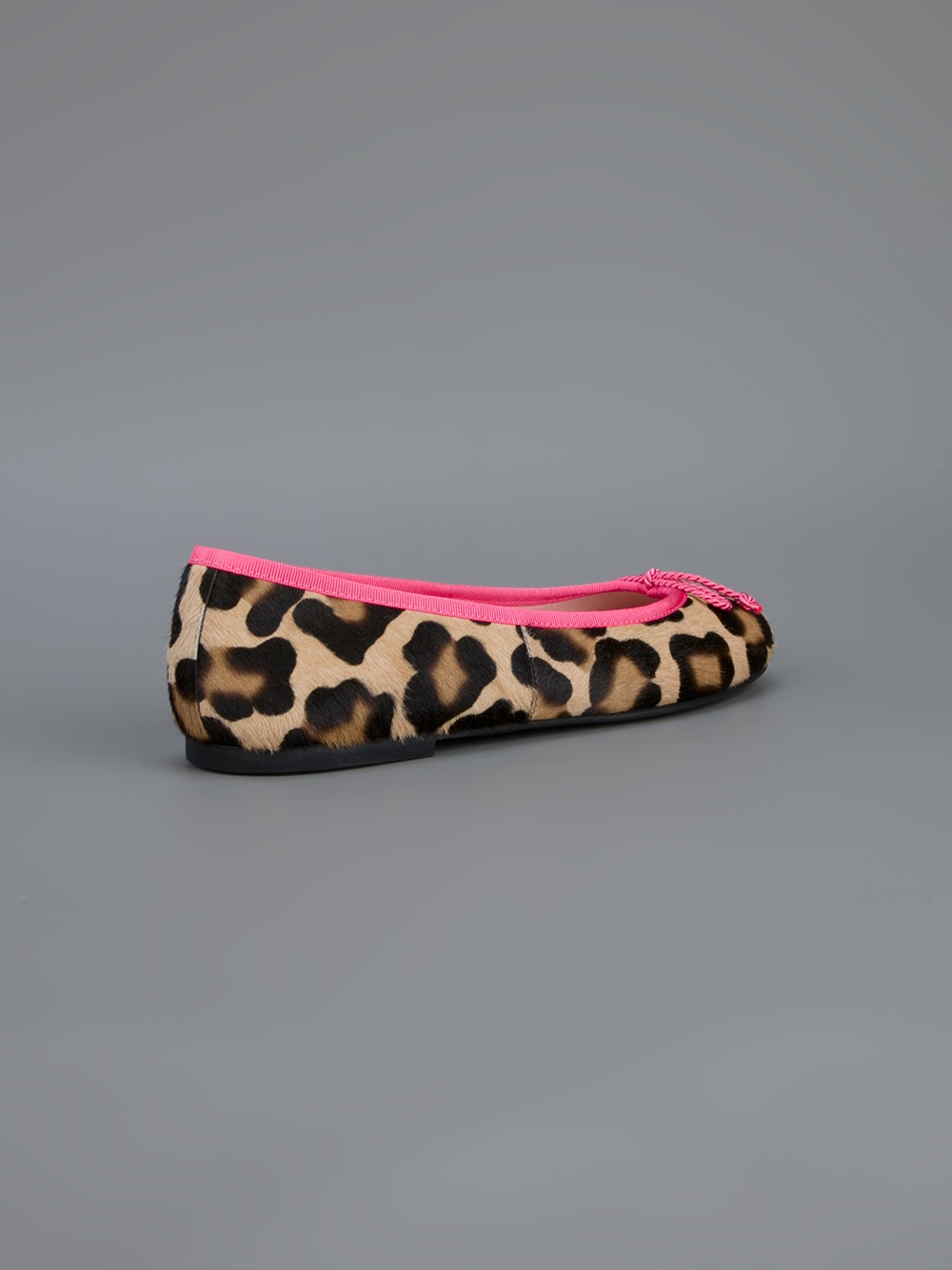 Etablering Praktisk Larry Belmont Pretty Ballerinas Leopard Print Ballerina in Pink - Lyst