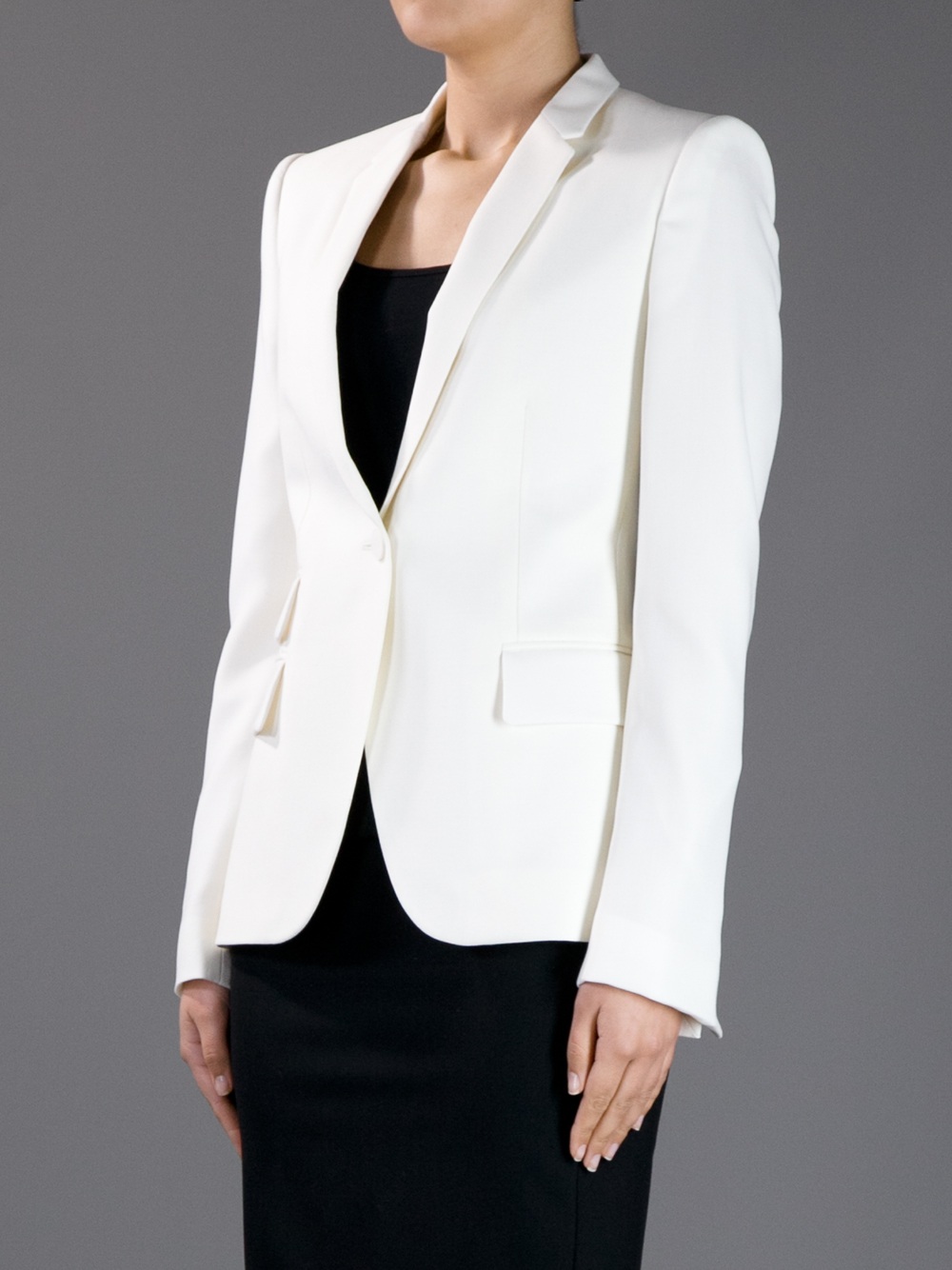 Stella mccartney white blazer Clearance