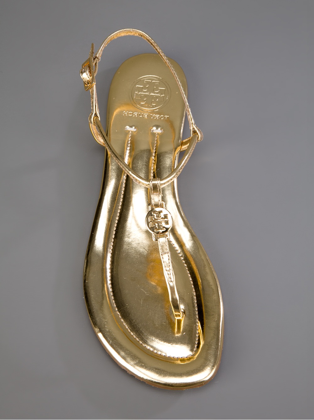 tory burch emmy sandals gold