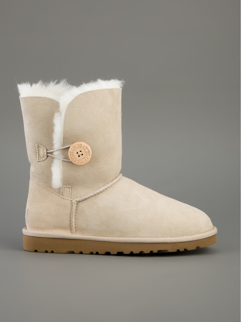 Lyst - Ugg Bailey Button Boot in Natural