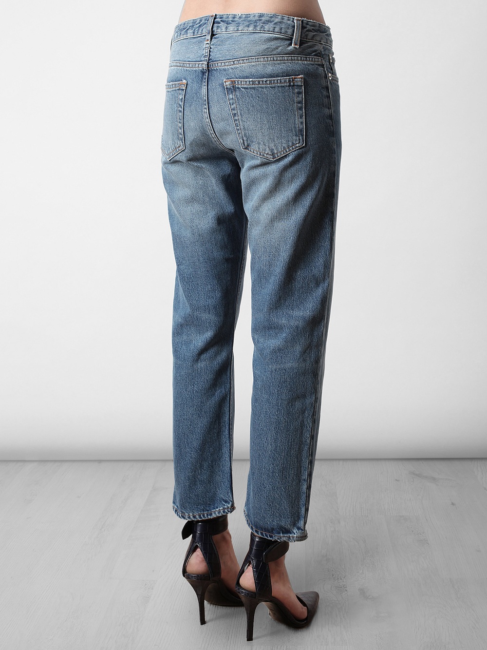 Acne Studios Pop Betty Classic Denim Jeans in Blue - Lyst