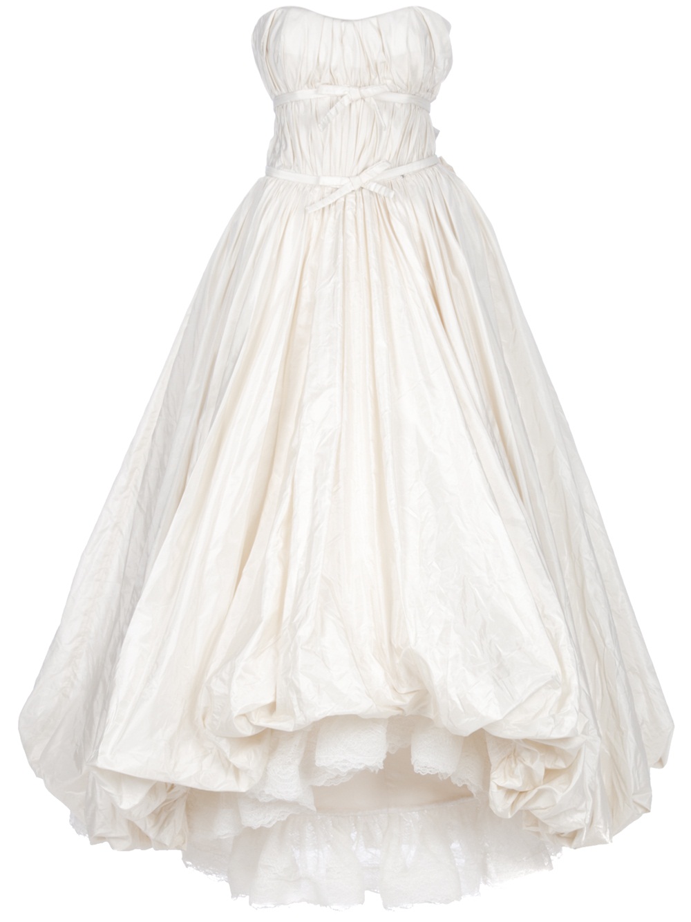 Balenciaga Bridal Dress In Cream Natural Lyst