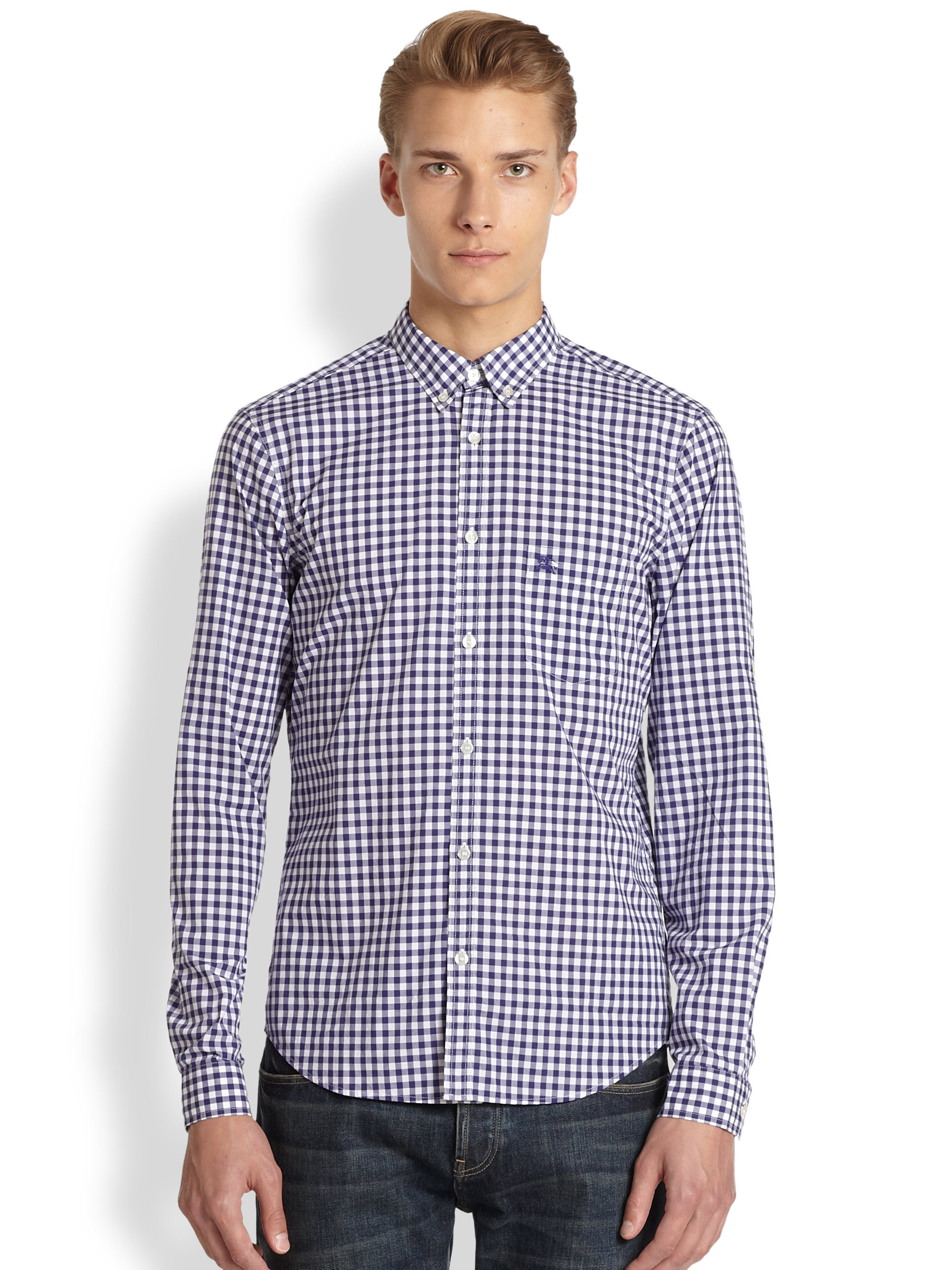 burberry gingham shirt