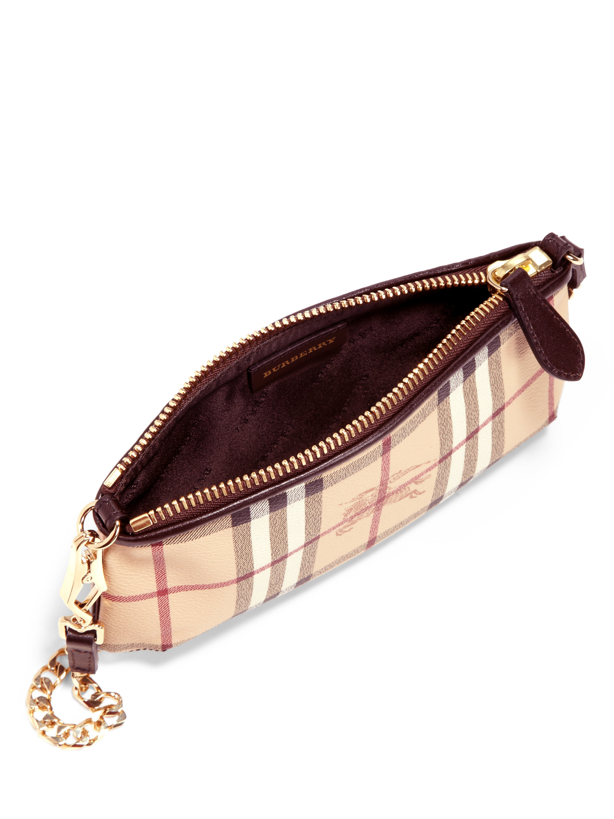 burberry wristlet wallet