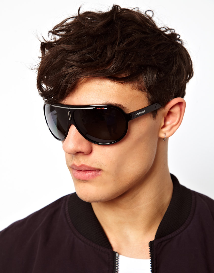Carrera Carerra Ccity Folding Aviator Sunglasses in Black for Men - Lyst
