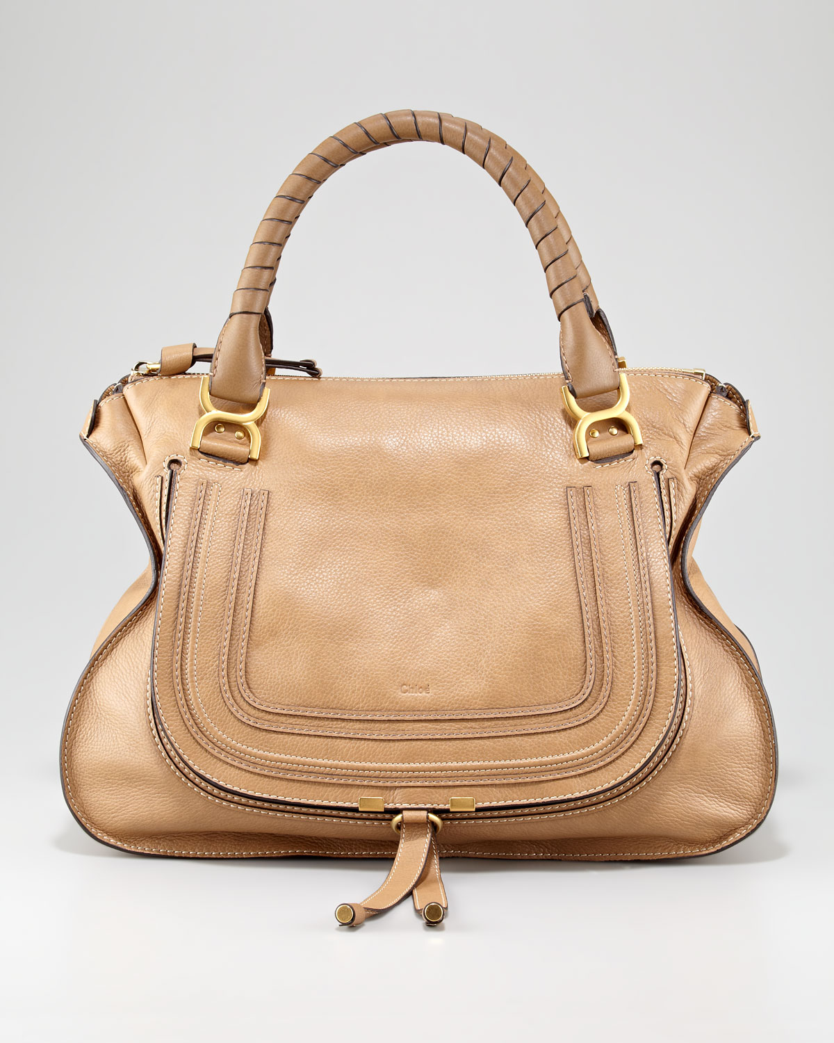 chloe tan purse