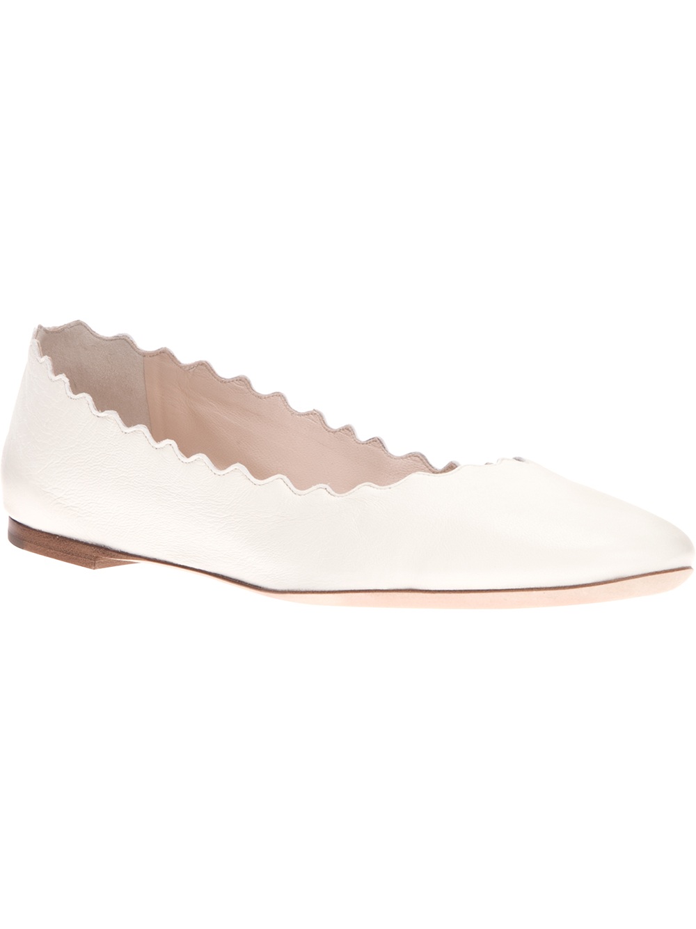 chloe ballet pumps