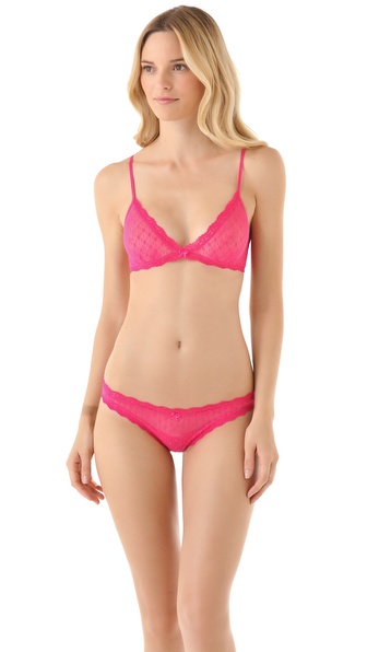 eberjey delirious triangle bralette