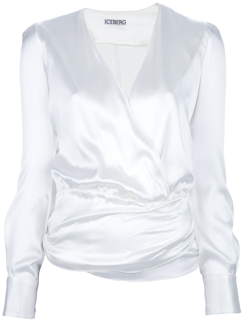 wrap around blouse