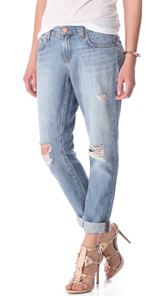 J Brand Aidan Slouchy Boyfriend Jeans 