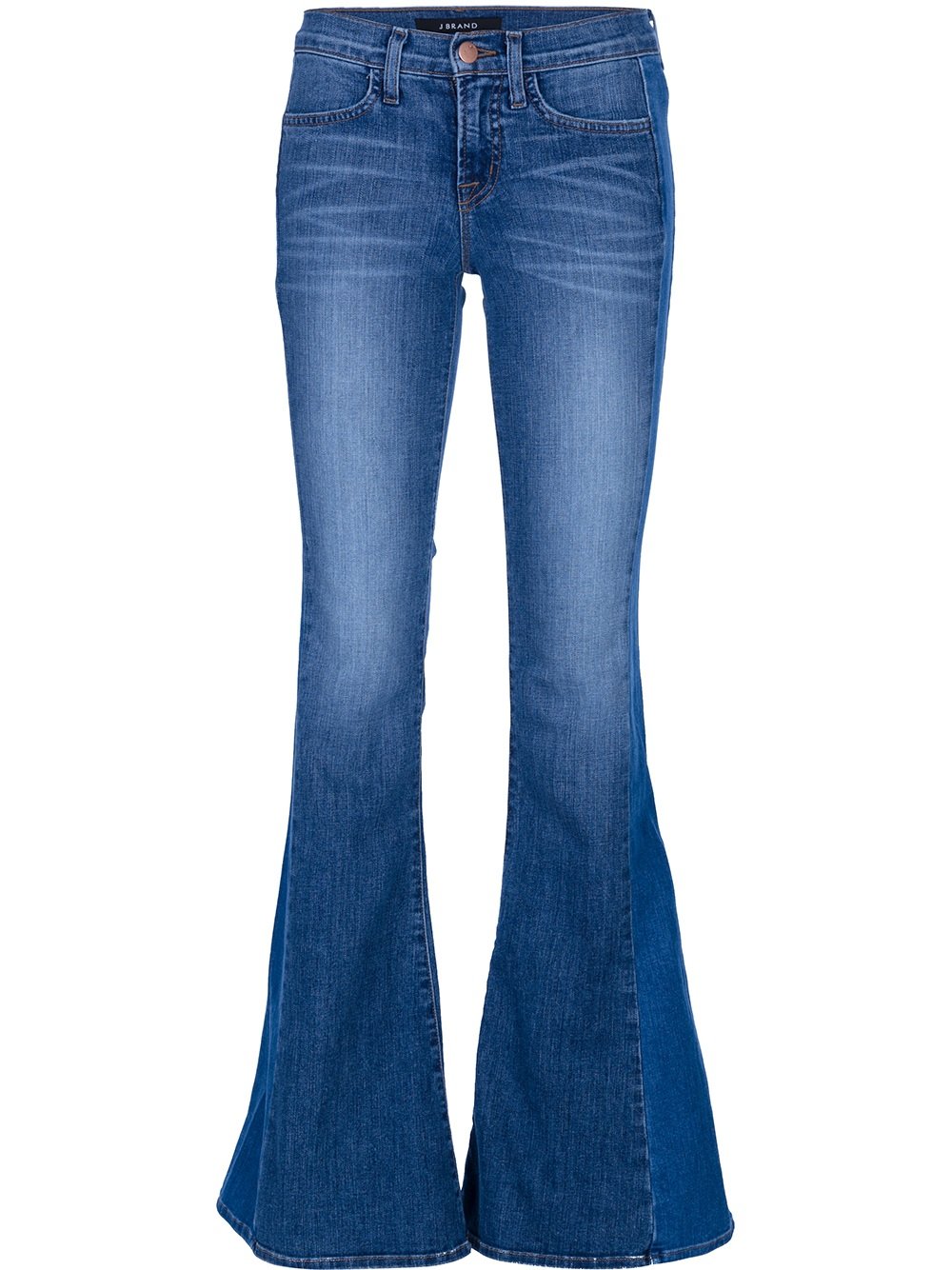 J Brand Bell Bottom Jean in Blue - Lyst
