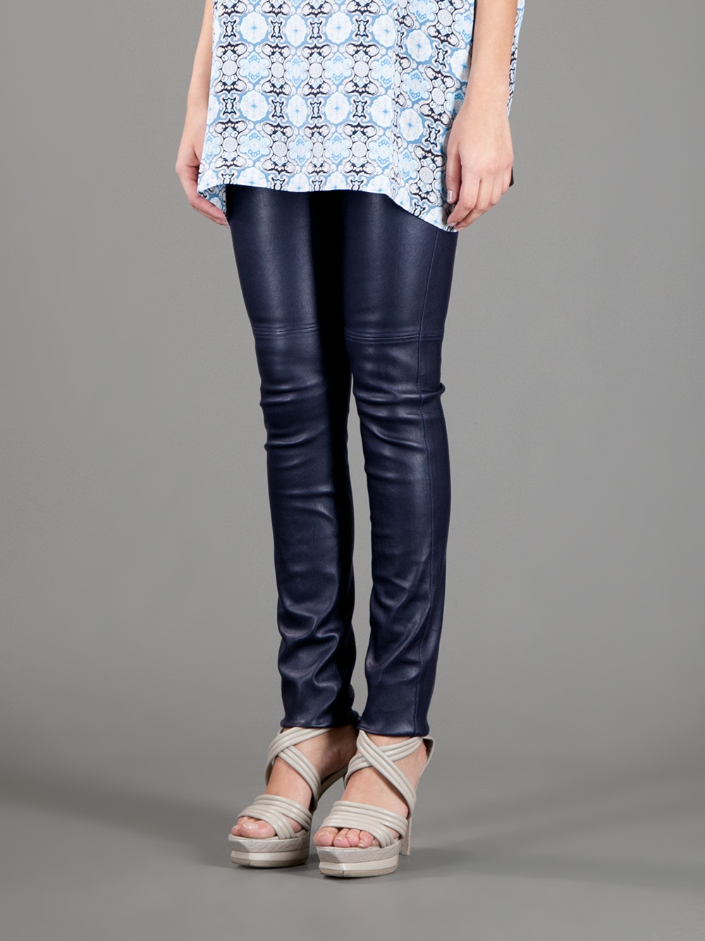 Joseph leather top leggings review