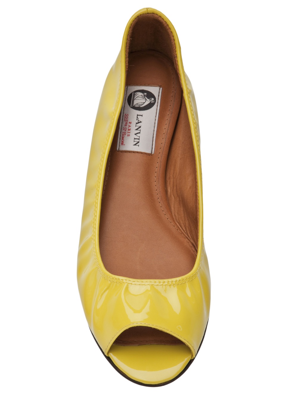 yellow womens flat shoes