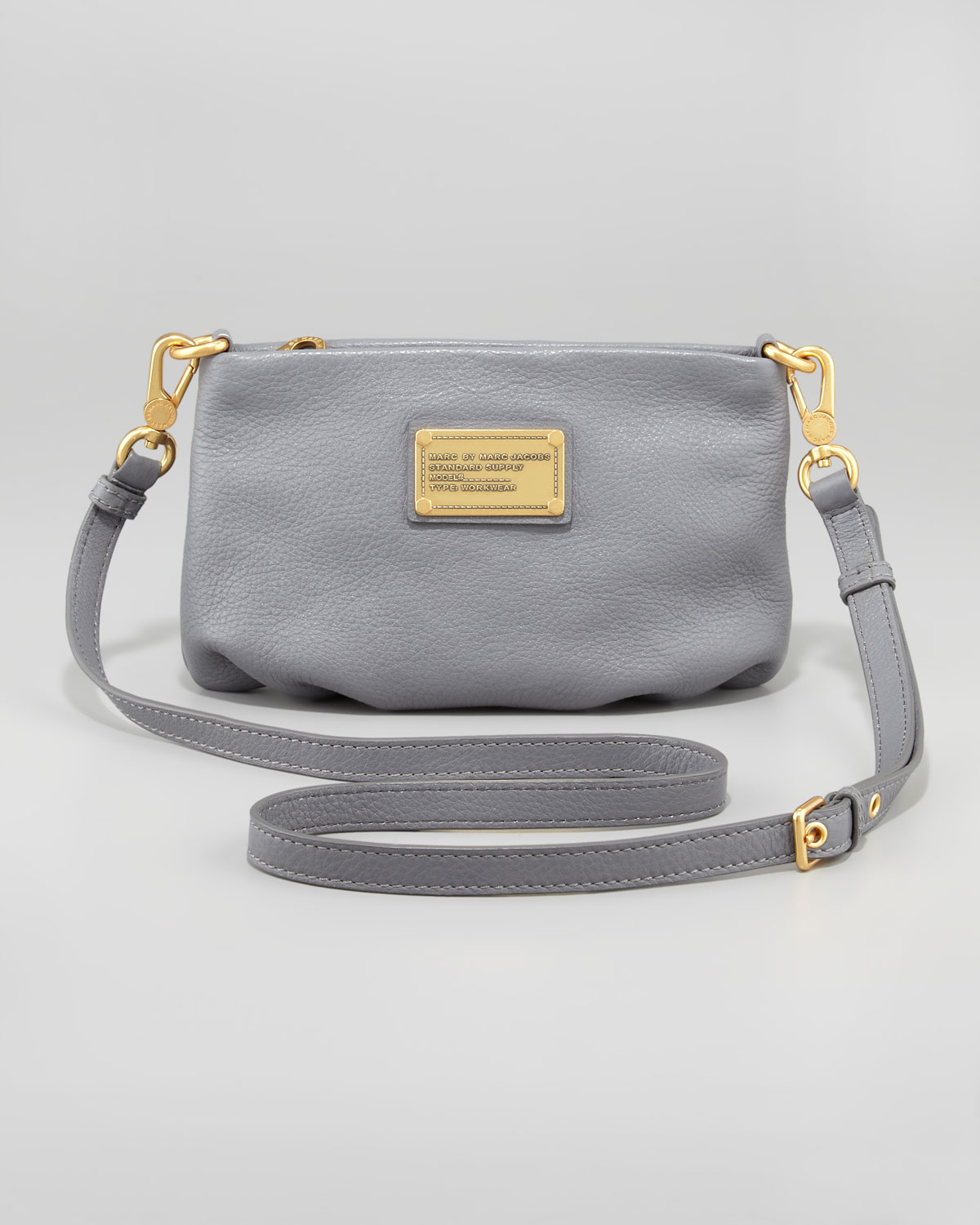 Marc By Marc Jacobs Classic Q Percy Crossbody Bag in Gray - Lyst