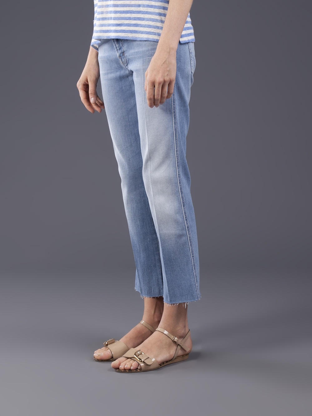 Mother The Rascal Fray Jean in Blue | Lyst