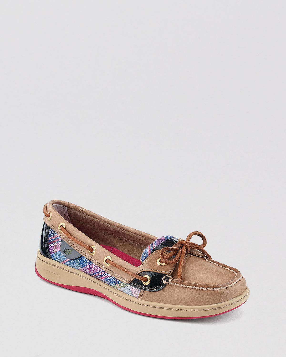 sperry sequin boat shoes