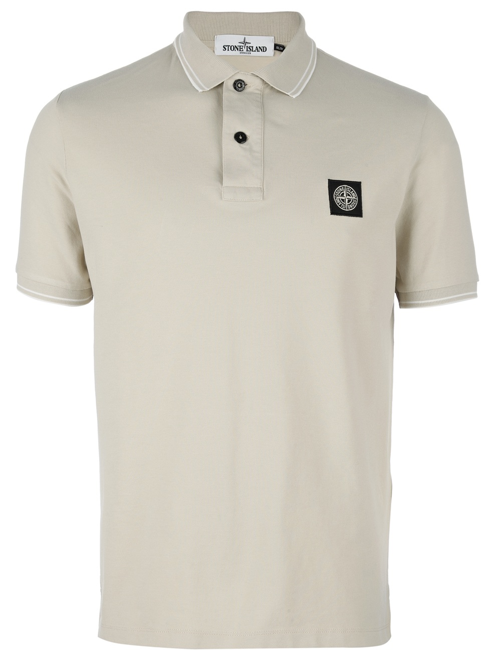 Stone Island Classic Polo Shirt in Natural for Men - Lyst