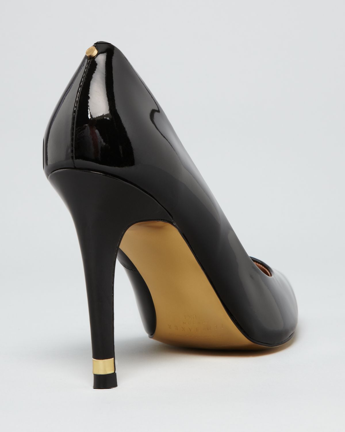 ted baker black high heels