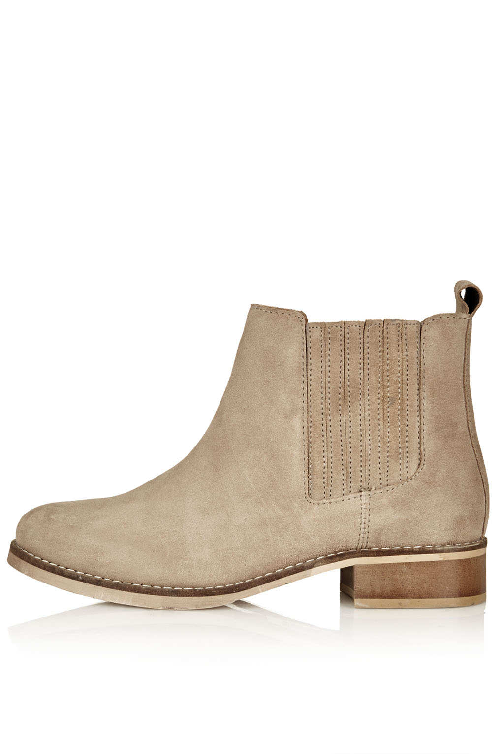 August Classic Chelsea Boots in Taupe (Natural) Lyst