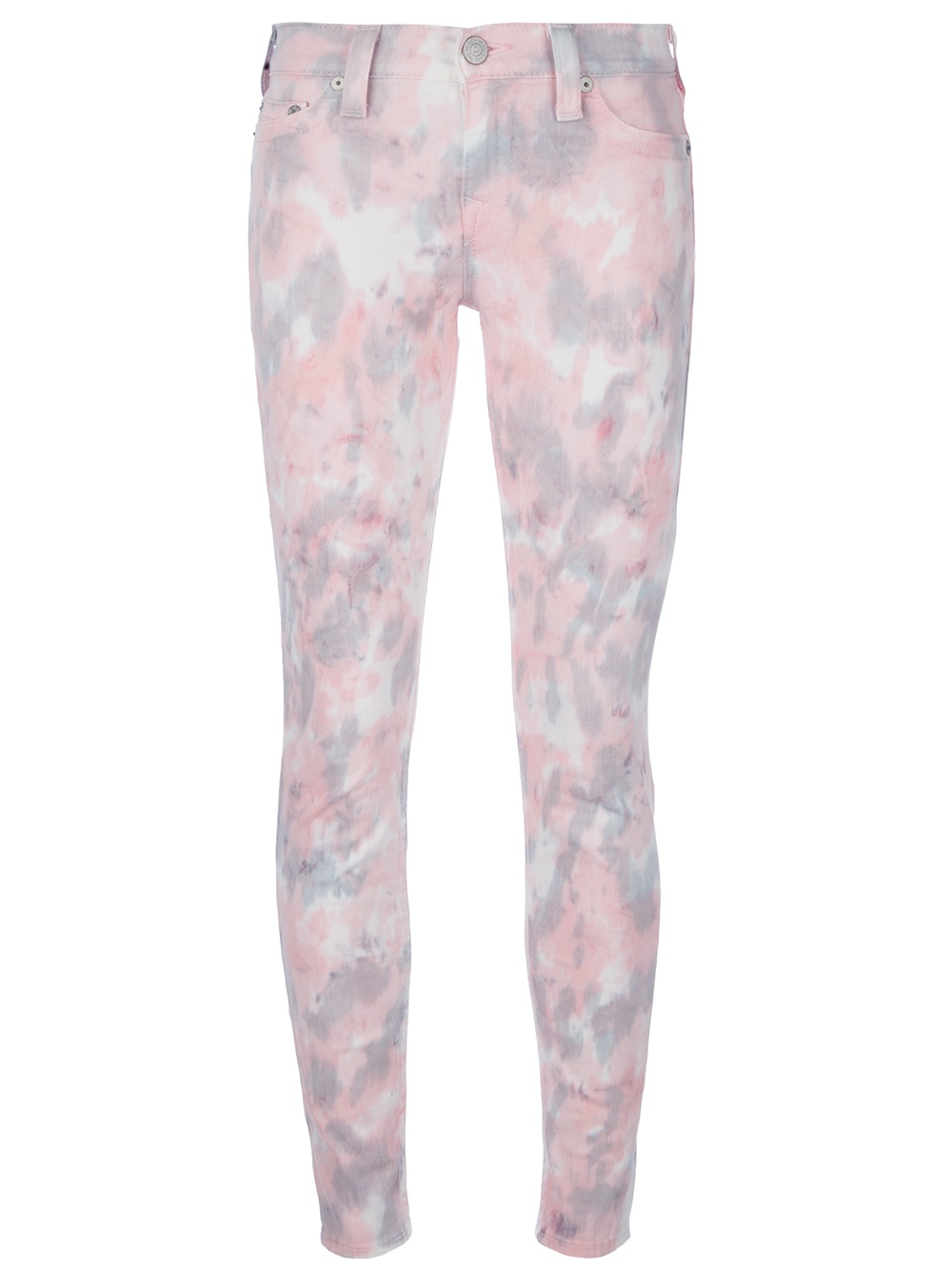 True Religion Halle Tie Dye Skinny Jean 