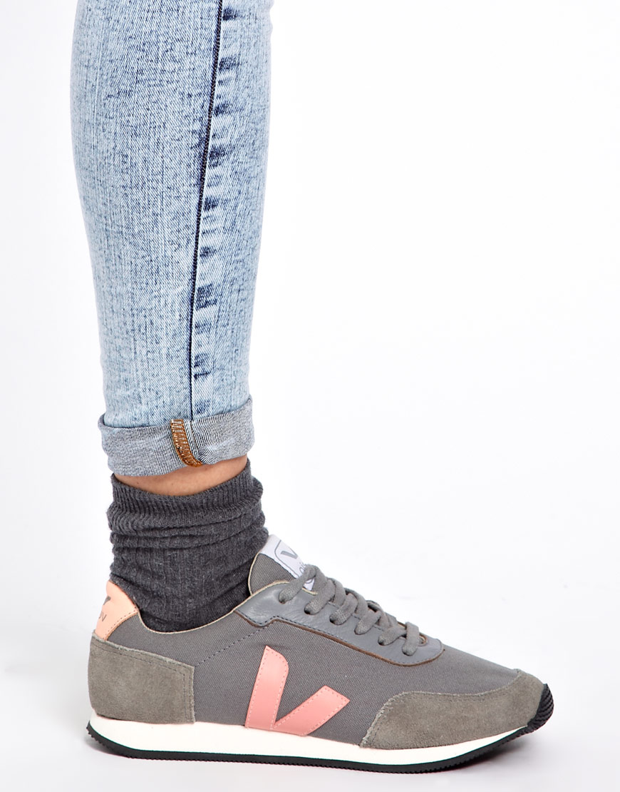 veja grey trainers