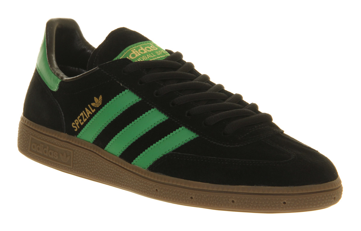 adidas Spezial Black Real Green for Men - Lyst