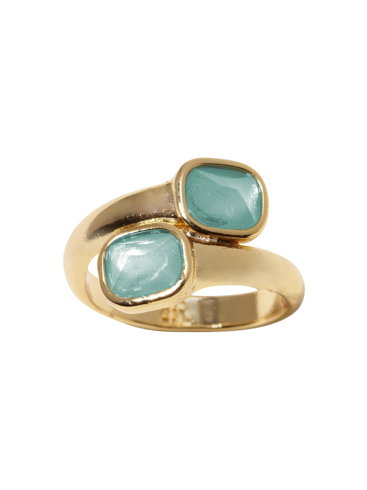 Banana Republic Candy Ring in Green (Gold) | Lyst