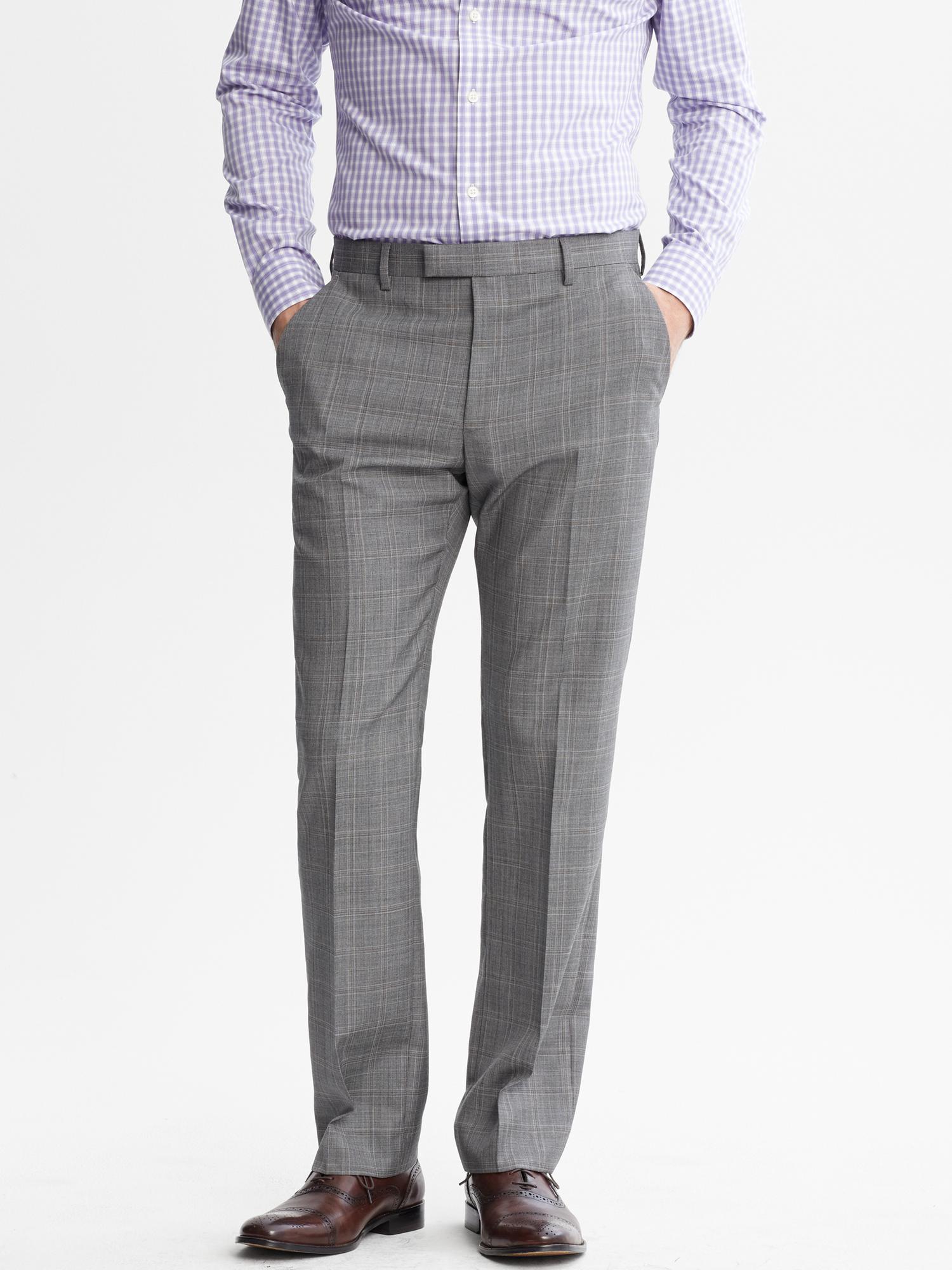 banana republic mens plaid pants