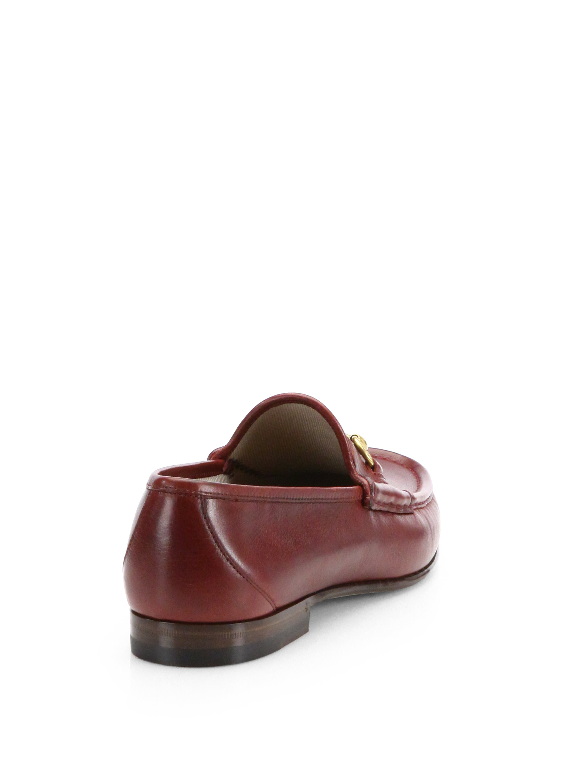 Gucci Roos 1953 Horsebit Loafers in Brown for Men | Lyst