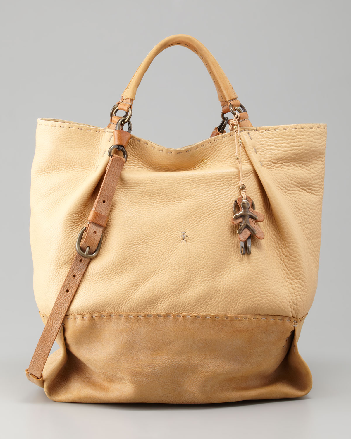 Lyst Henry Beguelin Sched Doublehandle Tote Bag Raffia In Natural Gallery