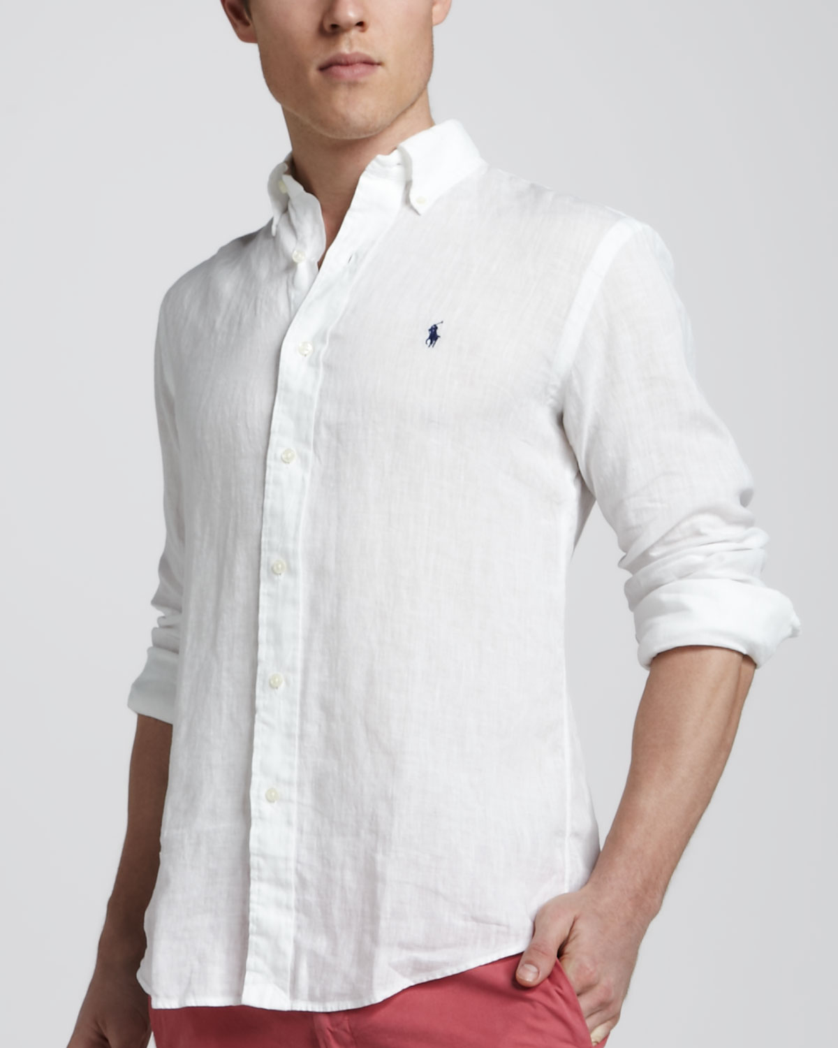 white shirt mens ralph lauren