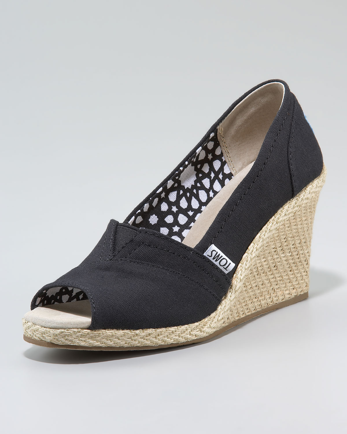 toms michelle espadrille wedge pump
