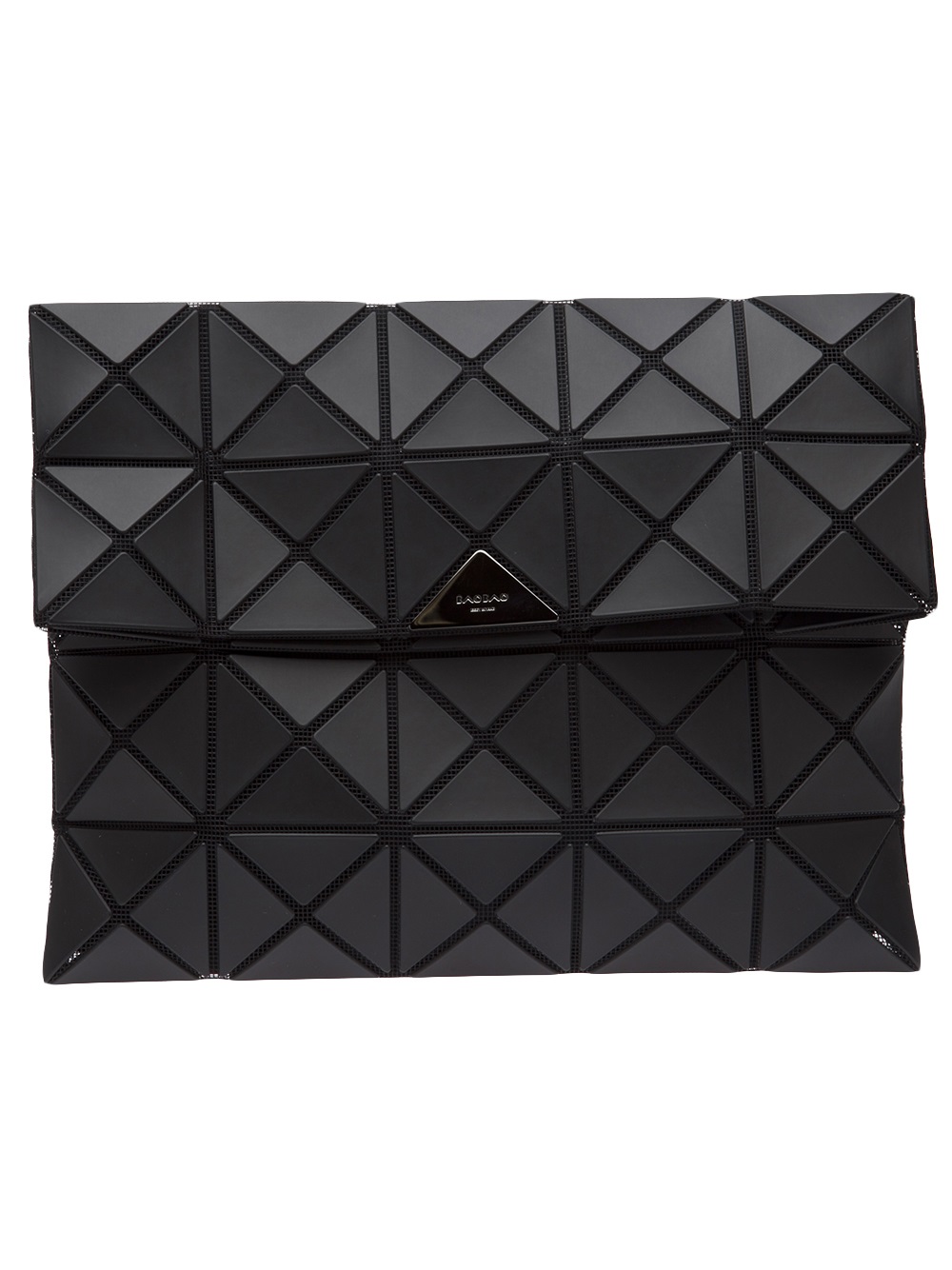 Bao Bao Issey Miyake Lucent Geo Tile Crossbody Clutch Bag in Metallic