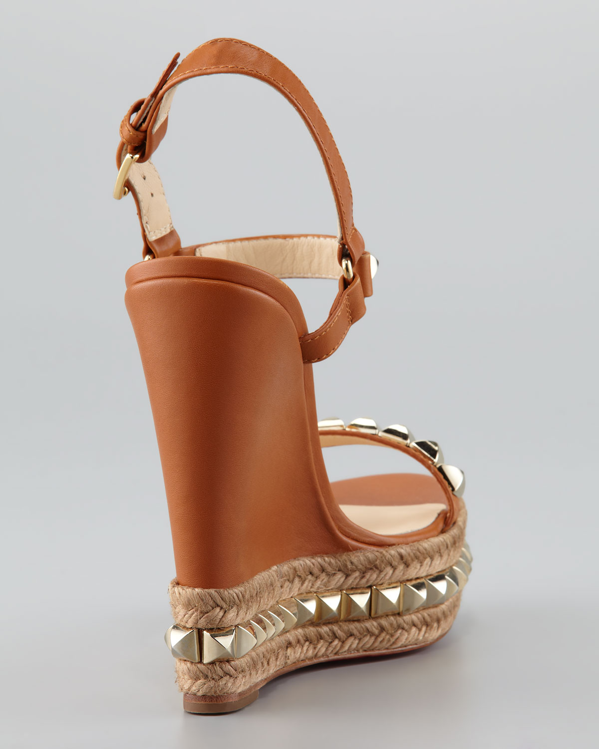 christian louboutin cataclou espadrille wedge black | Landenberg ...  