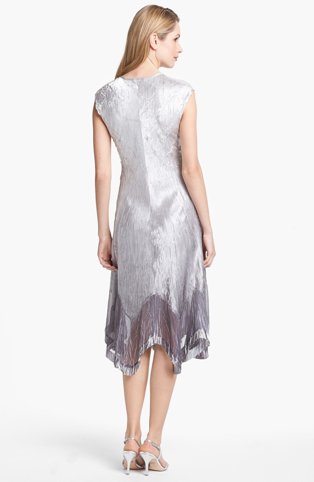 chiffon gown with jacket