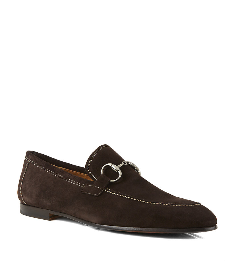 suede bit loafers saks fifth avenue suede bit loafer in brown for suede bit loafers saks fifth avenue suede bit loafer in brown for