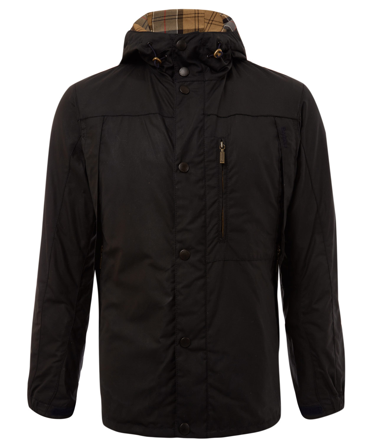 mens barbour hooded wax jacket