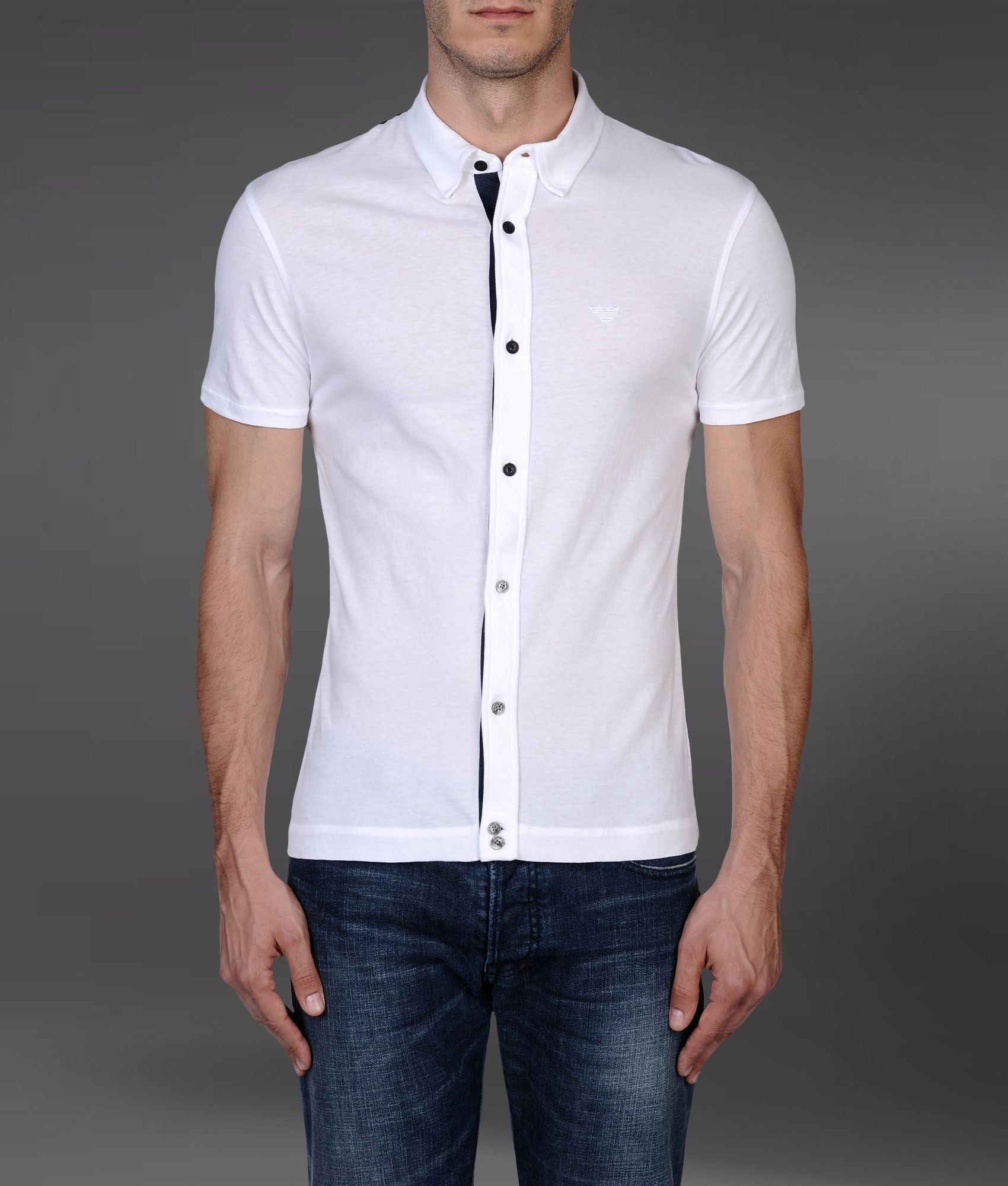 Emporio Armani Short Sleeve Shirt in 
