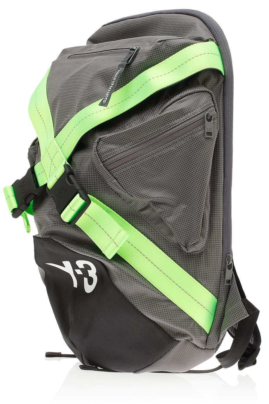 Y3 Contrast Strap Backpack in Grey (Gray) for Men Lyst