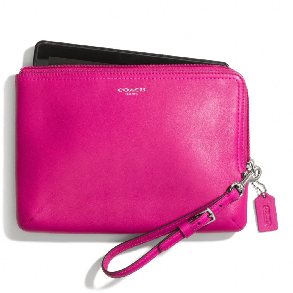 Coach Legacy Leather Lzip Ereader Sleeve in Pink Lyst