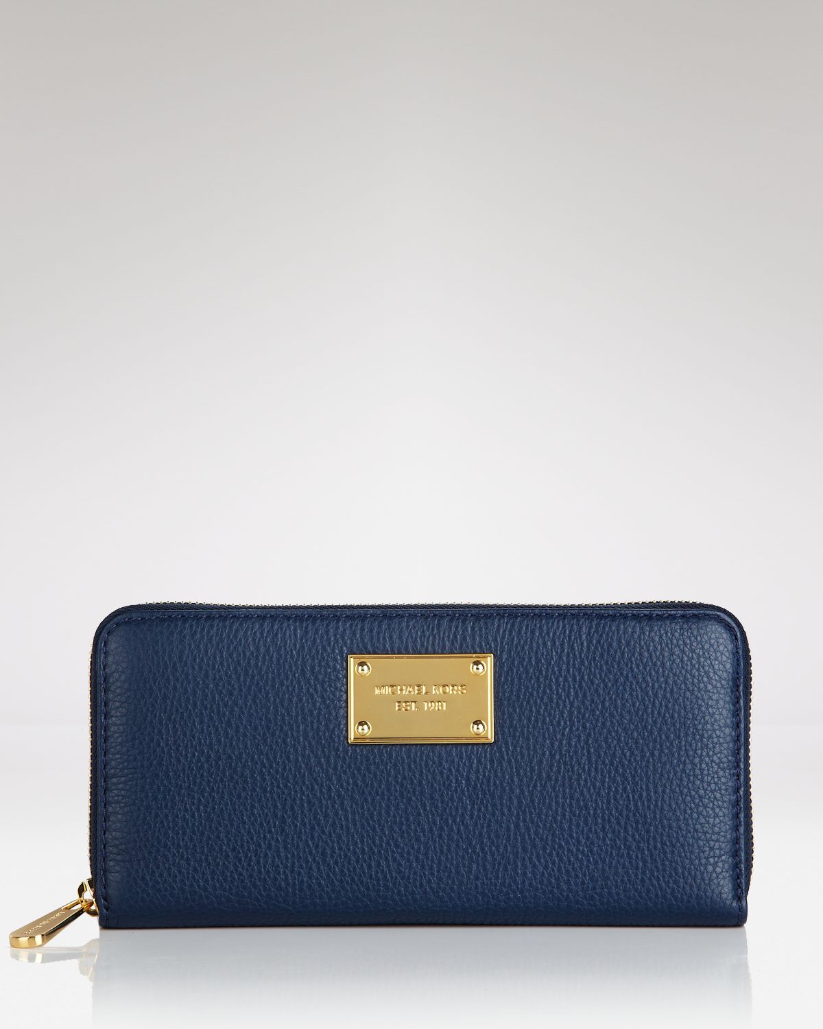MICHAEL Michael Kors Wallet Zip Around Continental in Navy (Blue) Lyst