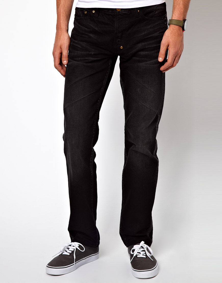 PRPS Prps Goods Jeans Slim Fit Rambler in Black for Men - Lyst