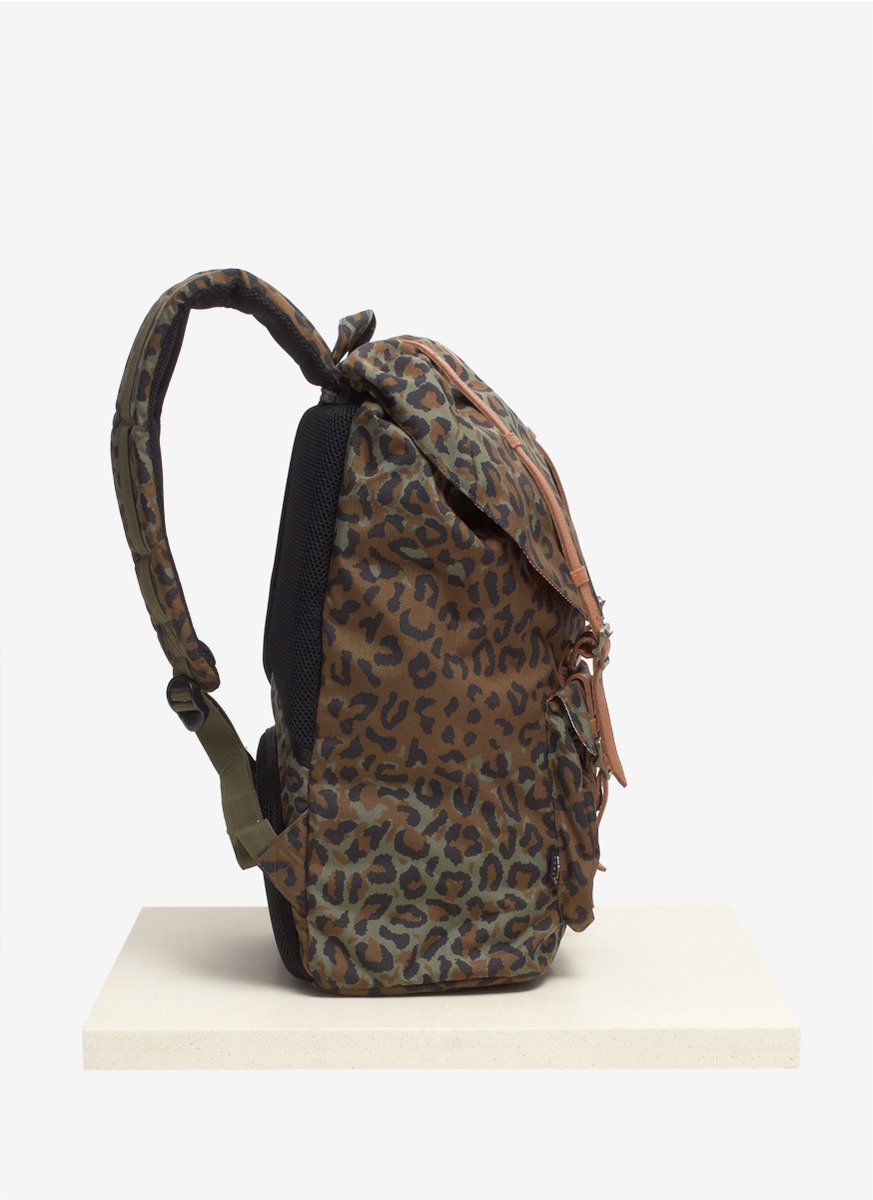 Herschel Supply Co. Little America Leopard Backpack in Green for Men Lyst