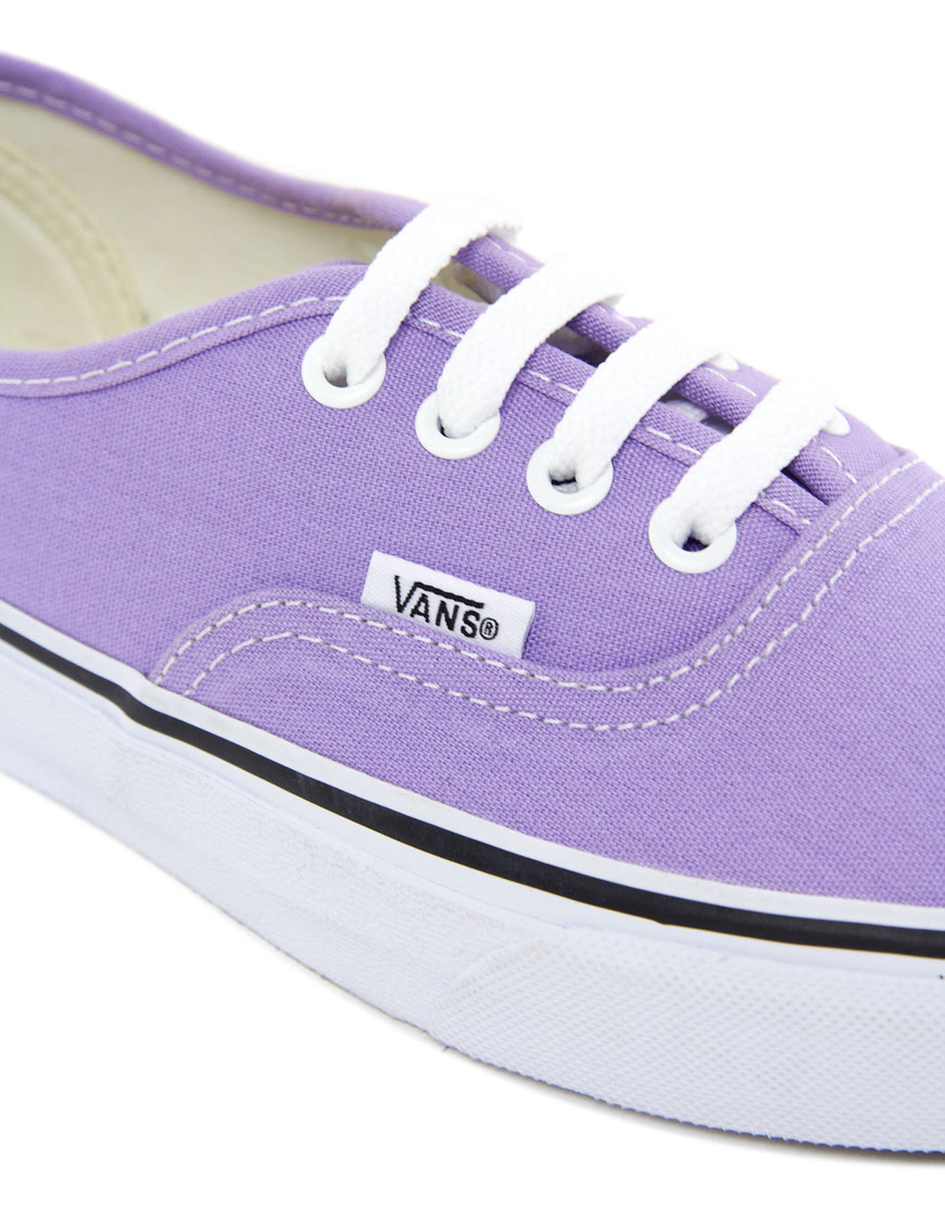 Authentic Lilac Trainers Purple - Lyst